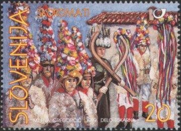 Folklore - Masks ("Škoromati from Brkini")