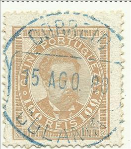 Stamp, King Luis I., Portuguese colonies and territories in Africa,  