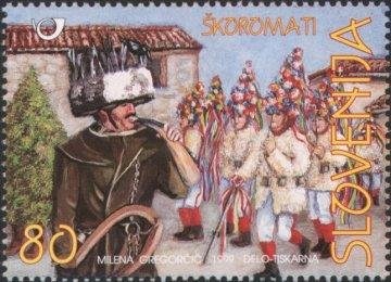 Folklore - Masks ("Škoromati from Brkini")