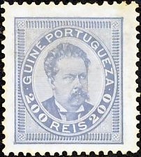 Stamp, King Luis I., Portuguese colonies and territories in Africa,  