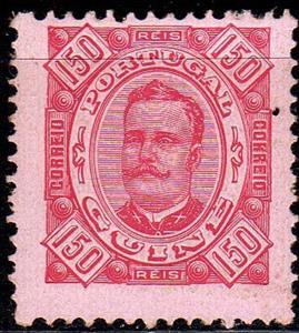 Stamp, King Carlos I., Portuguese colonies and territories in Africa,  