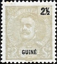 Stamp, King Carlos I., Portuguese colonies and territories in Africa,  
