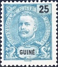 Stamp, King Carlos I., Portuguese colonies and territories in Africa,  