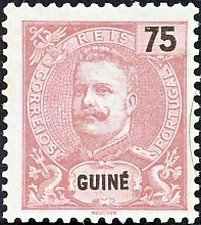Stamp, King Carlos I., Portuguese colonies and territories in Africa,  