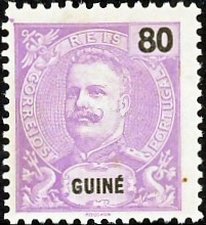 Stamp, King Carlos I., Portuguese colonies and territories in Africa,  