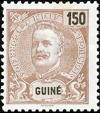 Stamp, King Carlos I., Portuguese colonies and territories in Africa,  