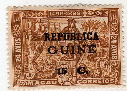 Vasco da Gama - on Macao stamp