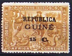 Vasco da Gama - on Africa stamp