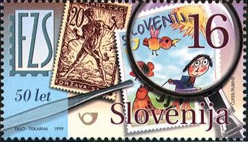 50th Anniversary of the Slovenian Philatelic Association 