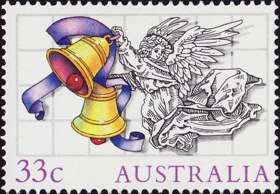 Angel with bells