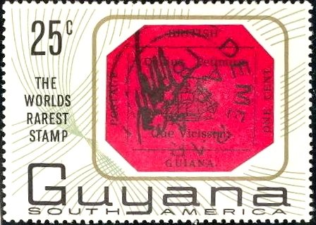 Guyana rare stamp