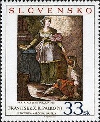 F.X. Palko - Saint Elisabeth, about 1750
