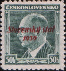 Stamp, Dr. Edvard Beneš (1884-1948), president, Slovakia,  , Heads of State