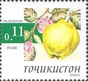 Stamp, Pear, Tajikistan,  , Fruits
