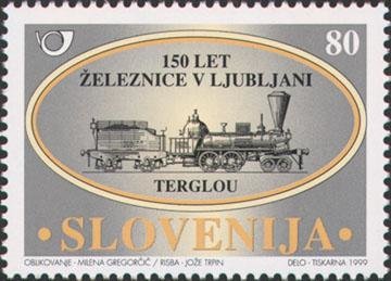 150th Anniversary of the Arrival of the First Train to Ljubl