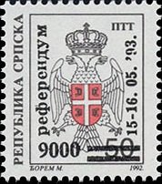Overprint on Coat of Arms