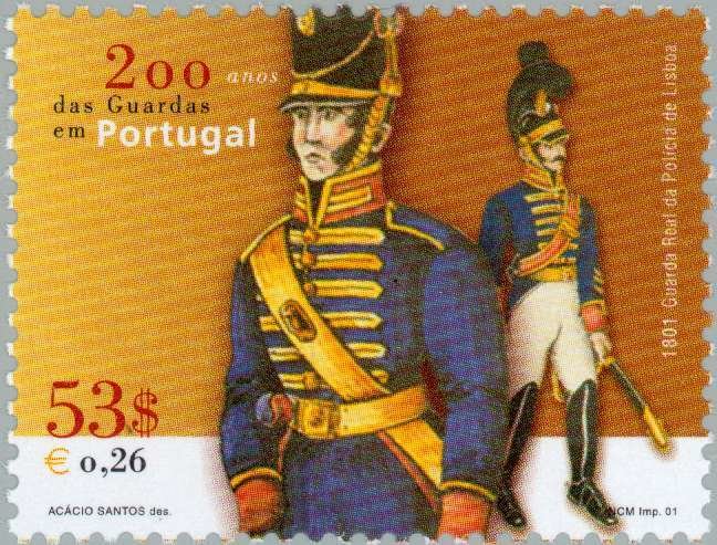1801, Royal Guard of the Police of Lisbon