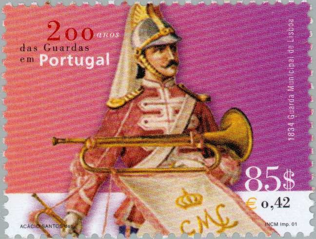 1834, Municipal Guard of Lisbon