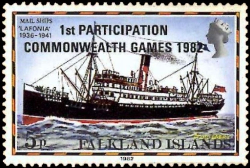 Commonwealth Games Overprint
