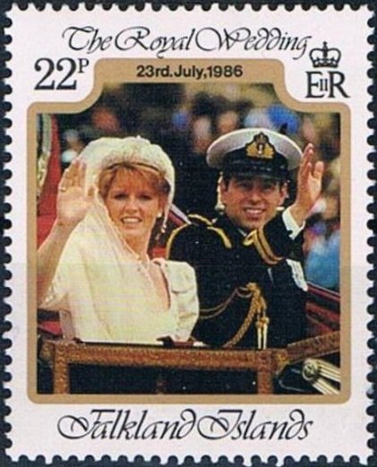 Wedding of Prince Andrew & Miss Sarah Ferguson