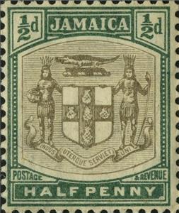 Stamp, Issues of 1905-11, Jamaica,  