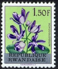 RW-U 180 (Ruanda-Urundi) overprint "REPUBLIQUE RWANDAISE"