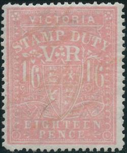 Stamp, Postal Fiscal Stamps, Australian States,  