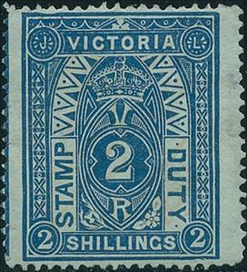 Stamp, Postal Fiscal Stamps, Australian States,  
