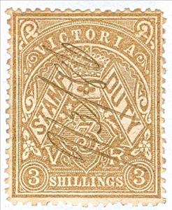 Stamp, Postal Fiscal Stamps, Australian States,  