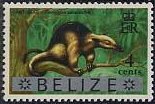 Stamp, Tamandua (Tamandua tetradactyla), Belize,  