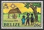 Stamp, Nativity play, Belize,  , Christmas