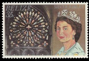 Rose in the transept of Westminster Abbey