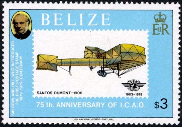 Plane of Santos Dumont, 1906