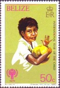Stamp, Child of Belize, Belize,  