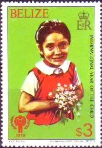 Stamp, Child of Belize, Belize,  