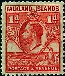 King George V, Whale and Penguin