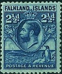 King George V, Whale and Penguin
