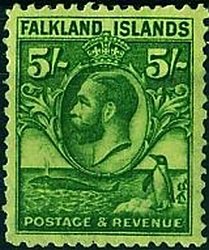 King George V, Whale and Penguin