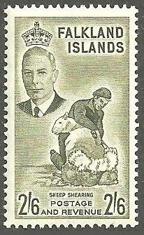 Stamp, Local Scenes, Falkland Islands,  