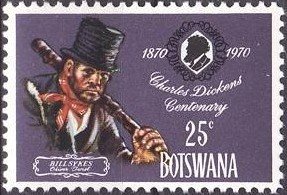 Stamp, Bill Sykes, Botswana,  