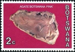 Stamp, Agate, Botswana,  , Minerals, Rock