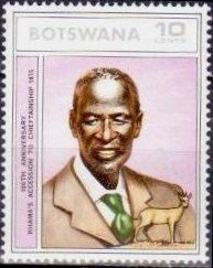 Khama the Great and antelope