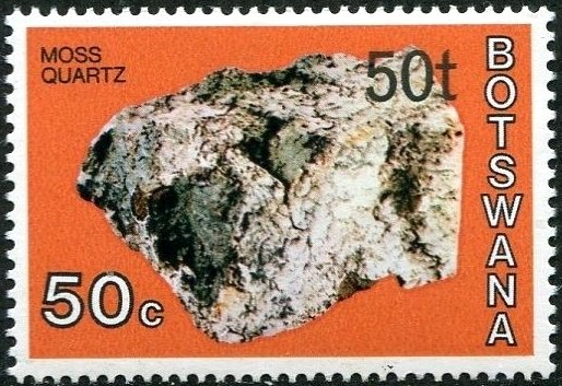 Moss quartz