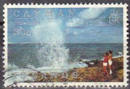 Stamp, Blowholes, Cayman Islands,  , Coastal Areas