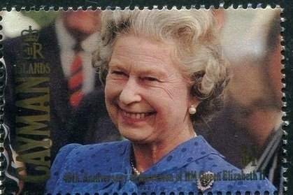 Stamp, Various Royal Photos, Cayman Islands,  , Royalty