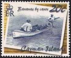 Bananas by canoe