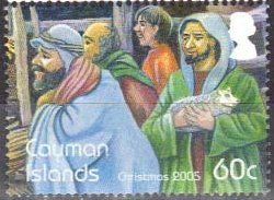 Stamp, Shepherds, Cayman Islands,  , Christmas