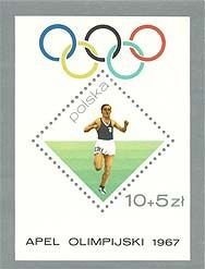 J.Kusocinski, Olimpic Winner 10000 meter race, 1932