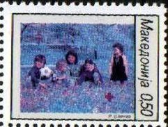 Children in Flower Meadow