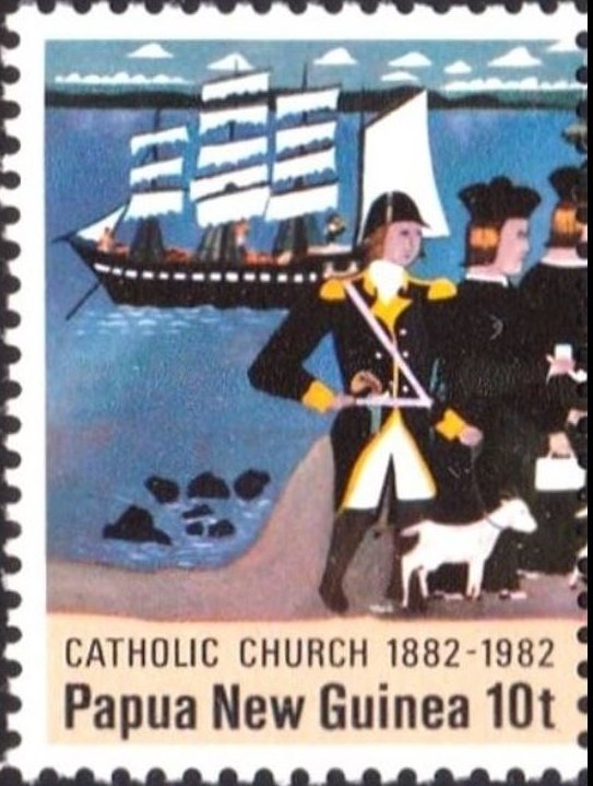 Arrival of the missionaries